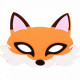 Маска карнавальная Лисичка